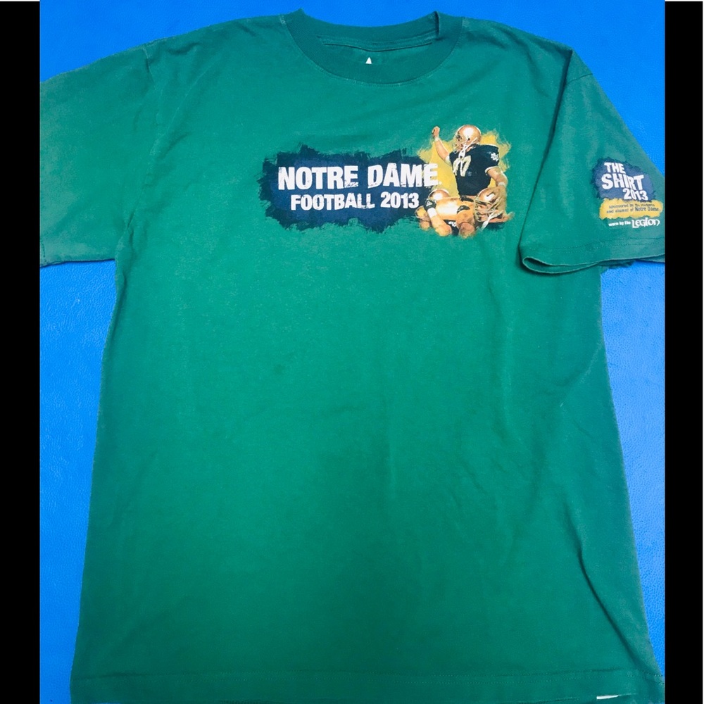 Note Dame 2013 Football T Shirt Size XL